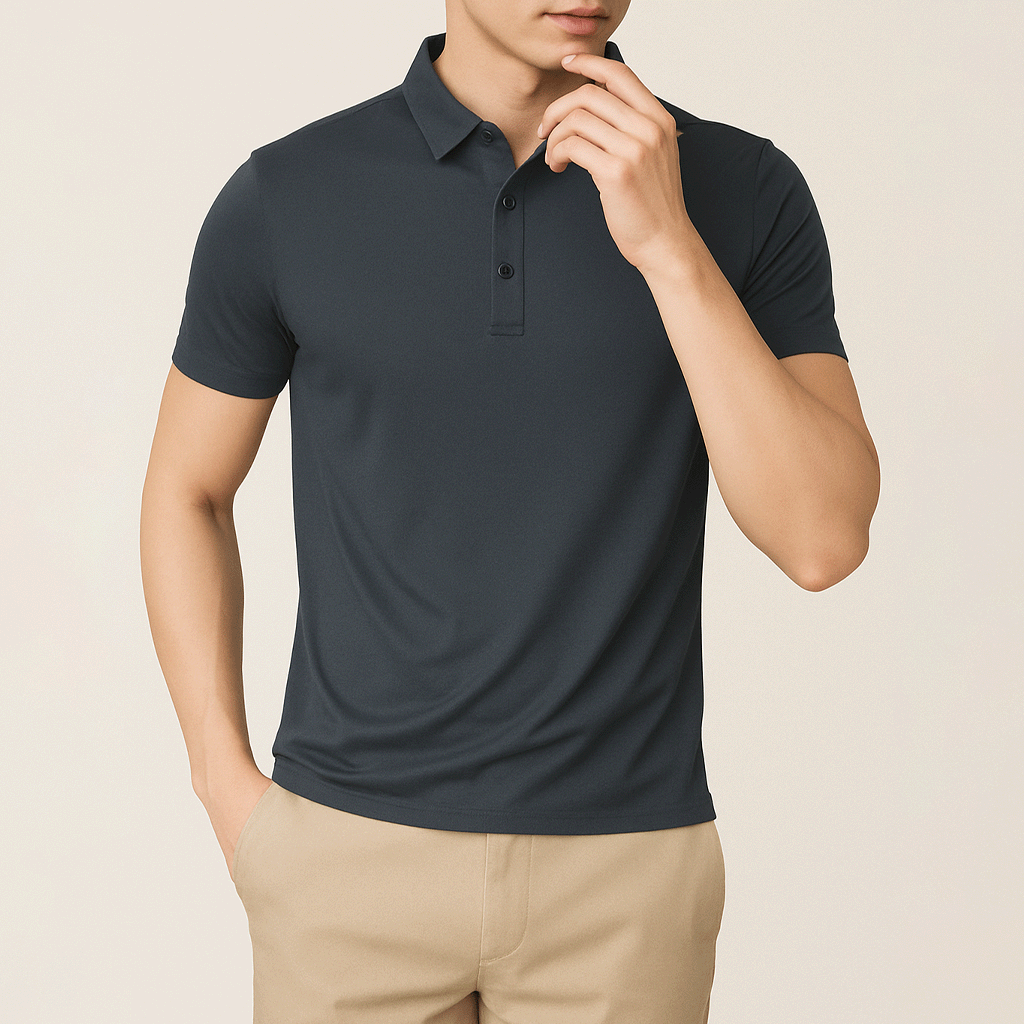Das Monarch Ice Silk Poloshirt