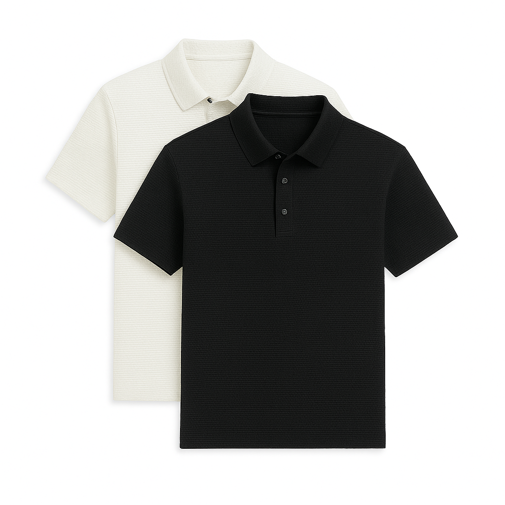 Ultrafrisches Silk Ice Poloshirt (2er-Pack + kostenlose Uhr)