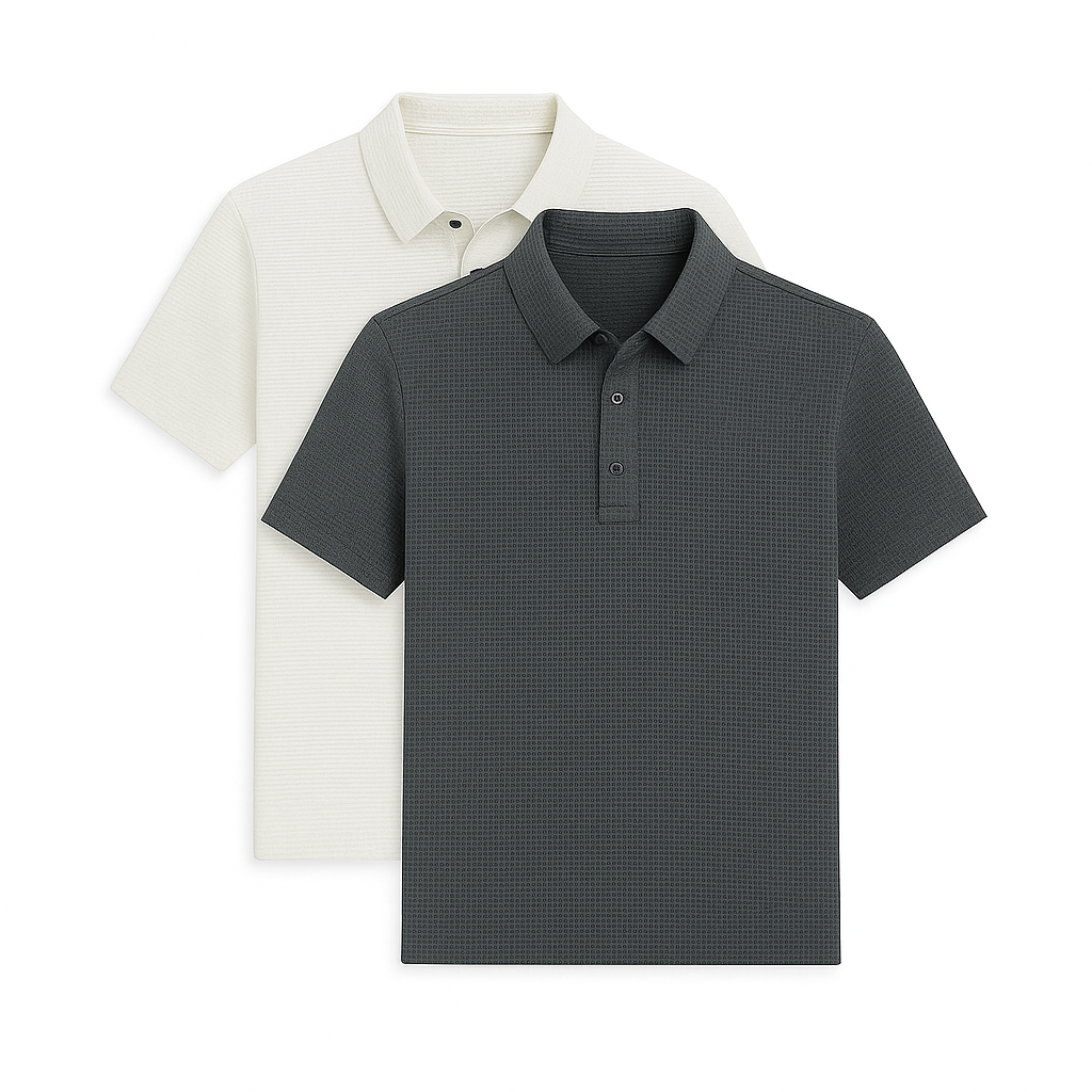 Ultrafrisches Silk Ice Poloshirt (2er-Pack + kostenlose Uhr)