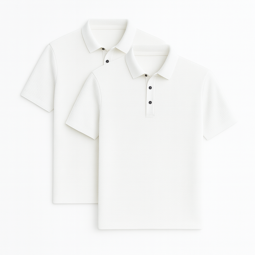 Ultrafrisches Silk Ice Poloshirt (2er-Pack + kostenlose Uhr)
