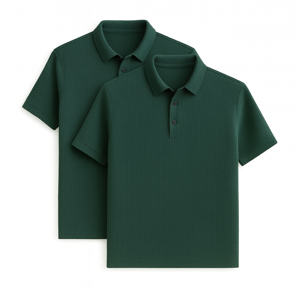 Ultrafrisches Silk Ice Poloshirt (2er-Pack + kostenlose Uhr)