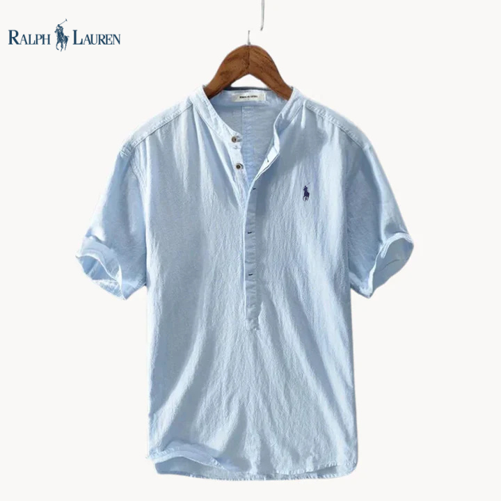 Ralph Lauren | Sommerliches Leinenhemd – Premium-Herrenstil 