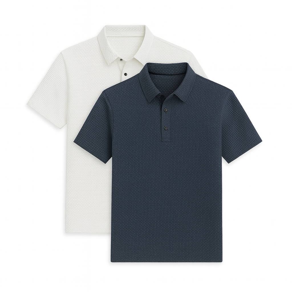 Ultrafrisches Silk Ice Poloshirt (2er-Pack + kostenlose Uhr)