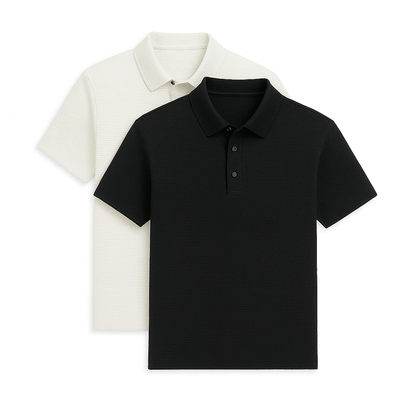 Ultrafrisches Silk Ice Poloshirt (2er-Pack + kostenlose Uhr)