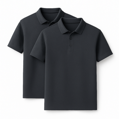 Ultrafrisches Silk Ice Poloshirt (2er-Pack + kostenlose Uhr)