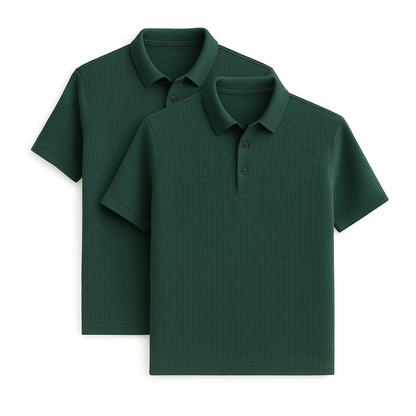 Ultrafrisches Silk Ice Poloshirt (2er-Pack + kostenlose Uhr)